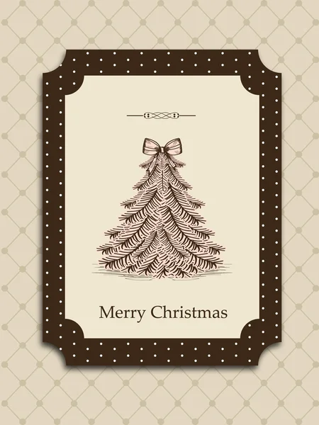 Σχεδιασμό Χριστουγεννιάτικη κάρτα - eps10 — Διανυσματικό Αρχείο