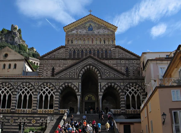 Kathedraal in amalfi — Stockfoto