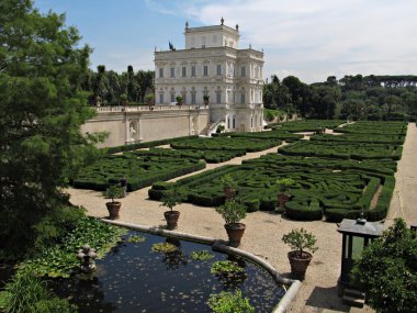 Rome Villa Doria Pamphili clipart