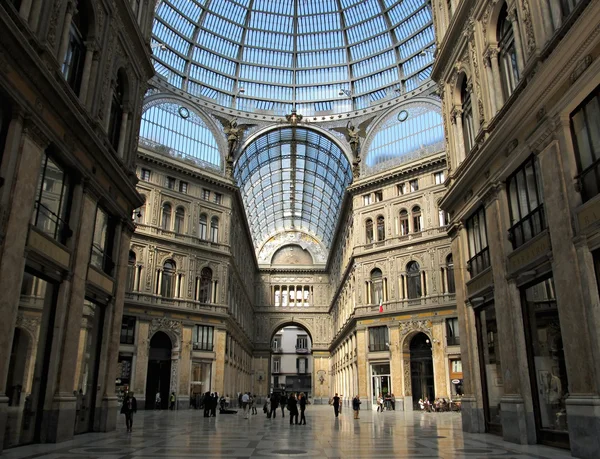 Galleria Umberto I Stock Fotografie