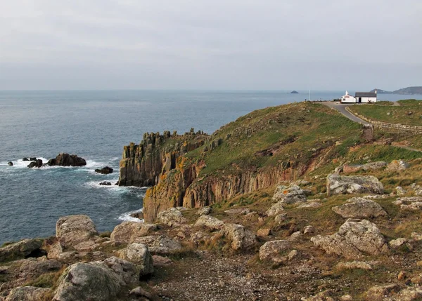 Land 's End The most western point of UK — стоковое фото
