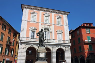 Piazza Garibaldi in Pisa clipart