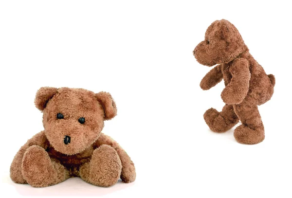 Kahverengi oyuncak ayılar — Stok fotoğraf
