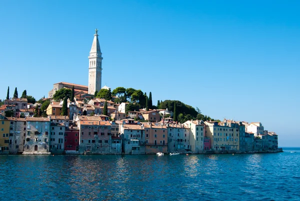 stock image Medieval buildings of Rovinj, Croatia