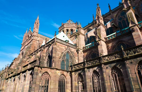 Notre dame de strasbourg - Straßburger Münster — Stockfoto