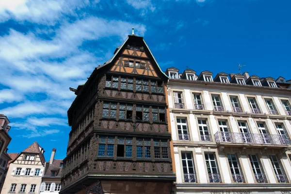 Najstarszy dom w Strasburg, Francja — Zdjęcie stockowe