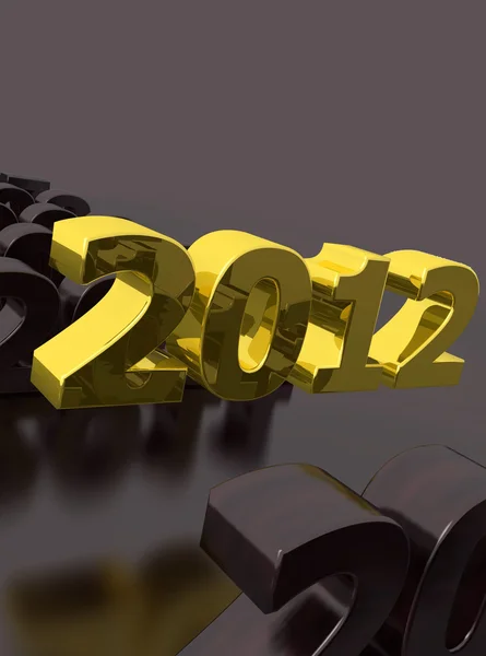 新年の 2012 — ストック写真
