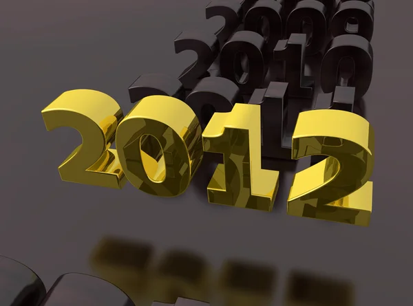 新年の 2012 — ストック写真