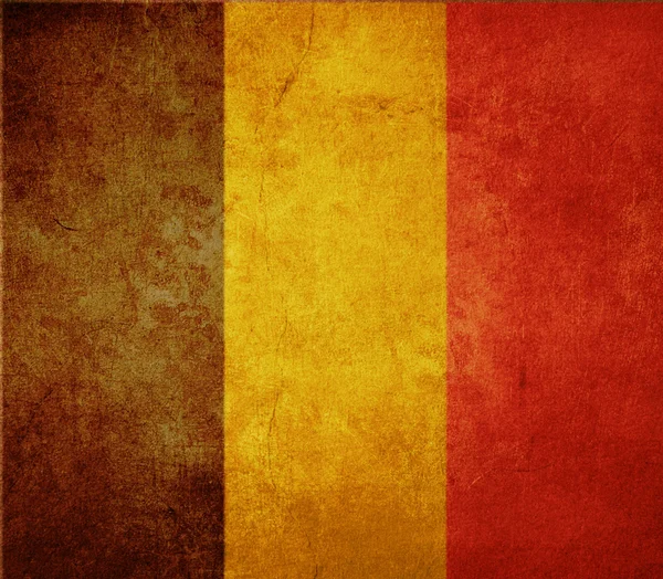 Vlajka Belgie — Stock fotografie