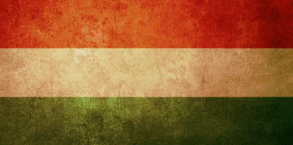 Vlajka Maďarska Royalty Free Stock Obrázky