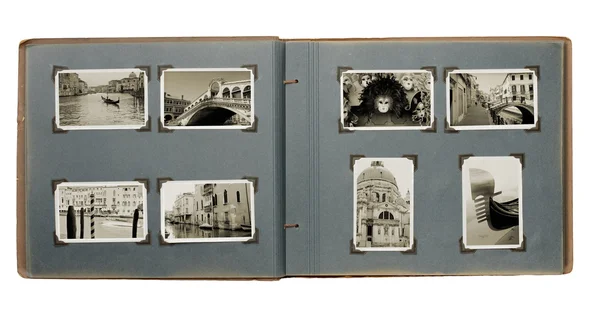 Венецианский фотоальбом — стоковое фото