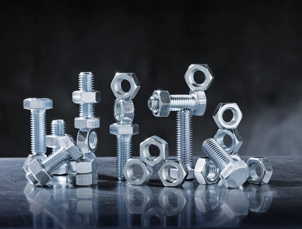 Bolts and Nuts — Stock Photo, Image