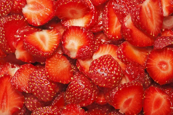 stock image Sliced Strawberries