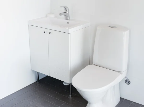 Neue Toilette — Stockfoto