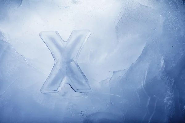 Лід X — стокове фото