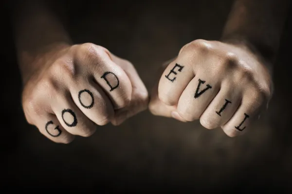 Good or Evil — Stock Photo, Image