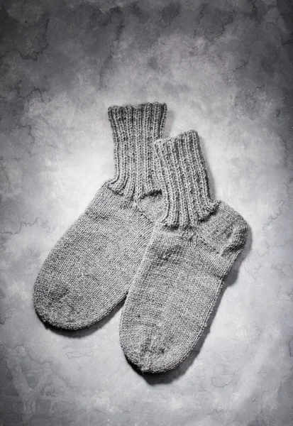 Vlněné ponožky — Stock fotografie