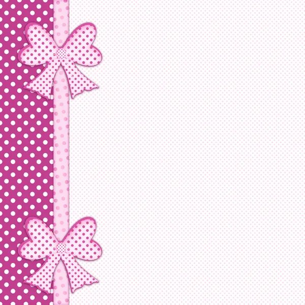 Bordure violette avec noeuds cadeaux et ruban Image En Vente