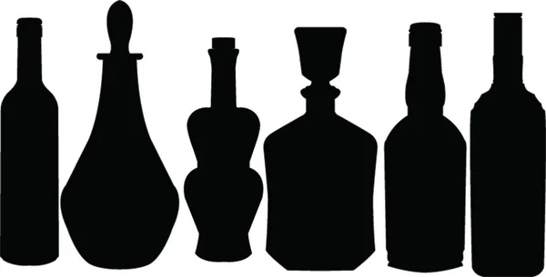 Kolekcja butelka — Wektor stockowy