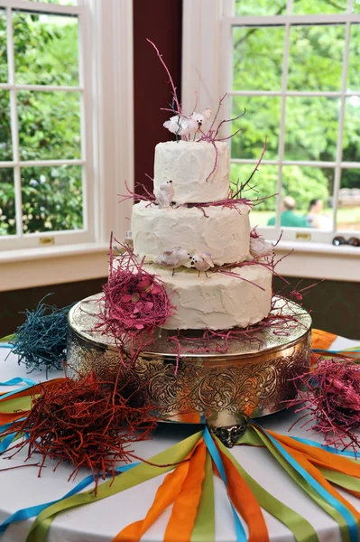 Свадебный торт — стоковое фото