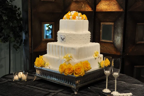 Svatební dort Stock Obrázky