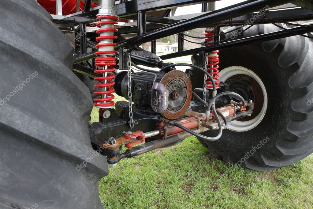 Monster Truck Suspension — Stock Photo © shooterjt #9472325