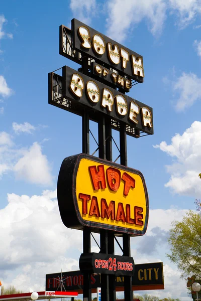 Stock image Sign at South Of The Border on the Border of North and South Carolina