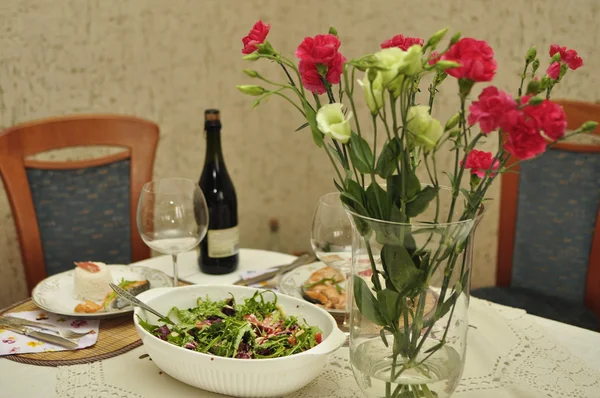 Romantic dinner — Stock Photo, Image