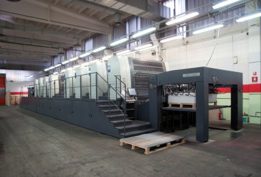 Press printing - Offset machine