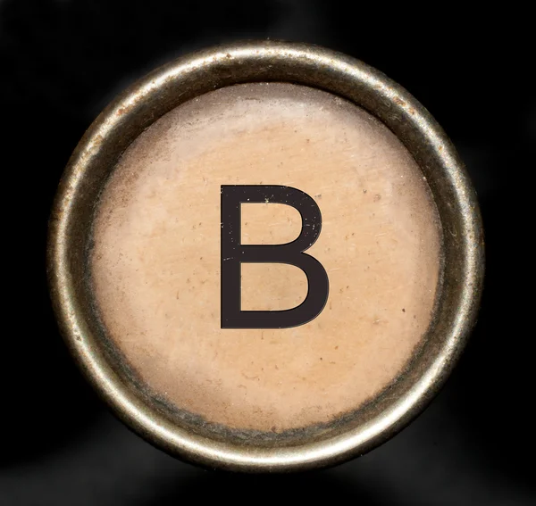 Font format din chei de la o mașină de scris — Fotografie, imagine de stoc