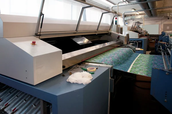Digital textile printing — Stock Photo, Image