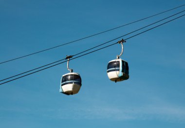 Hava tramvay (teleferik) - cermis, cavalese, İtalya