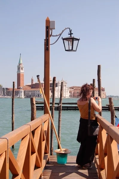 Venedig - ön san giorgio maggiore — Stockfoto