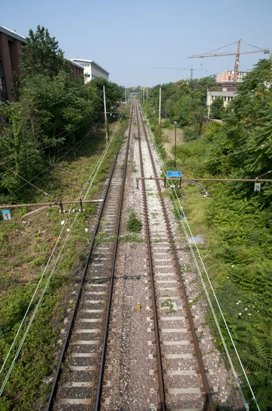 Tren yolu — Stok fotoğraf