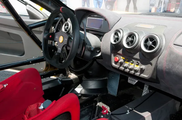 Interior racing car — Stock Photo, Image
