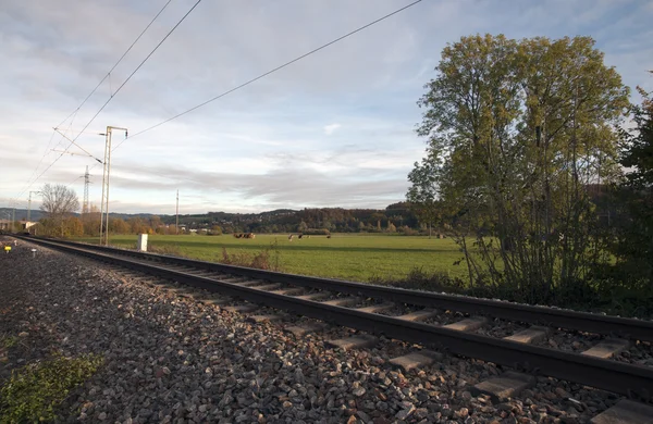De spoorweg — Stockfoto