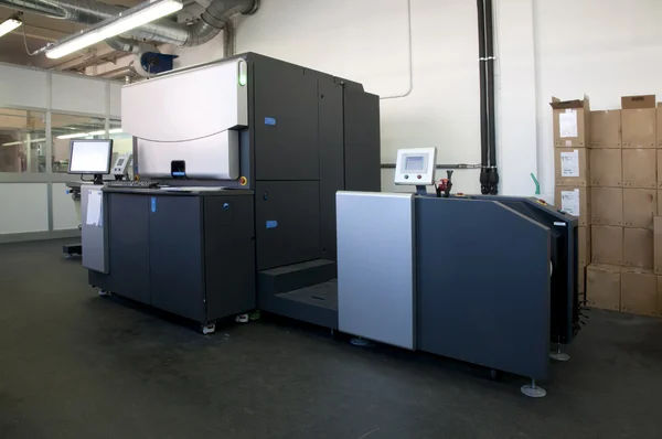 Impresión de prensa - Impresora digital para etiquetas — Foto de Stock