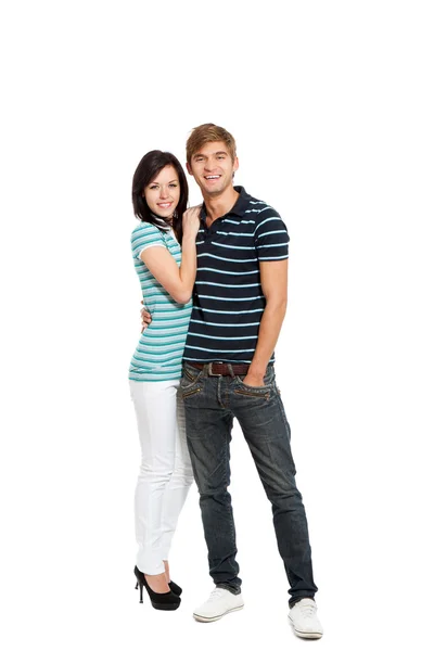 Young happy couple love smiling Royalty Free Stock Images