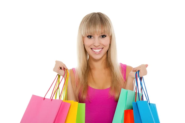 Mulher de compras — Fotografia de Stock
