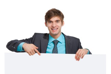 Young businessman clipart