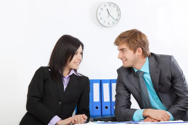 Young business in office — Stock Photo, Image