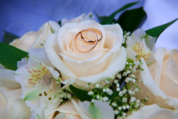 Wedding rings — Stock Photo, Image