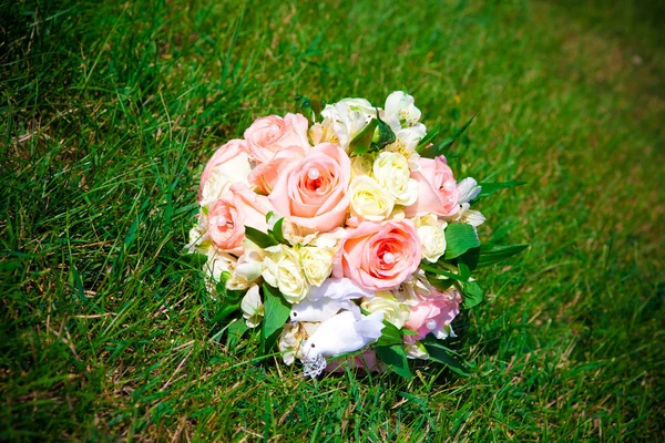 Svatební kytice — Stock fotografie