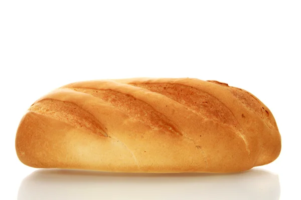 Pane bianco, isolato . — Foto Stock