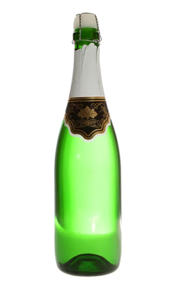 Champagne, isolerade. — Stockfoto