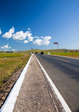 çayır yolu.