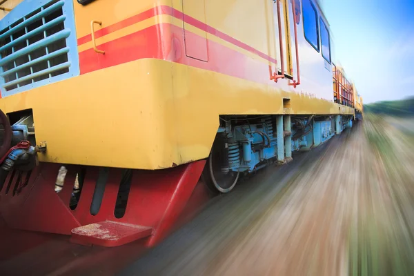 Stock image Train motion blur