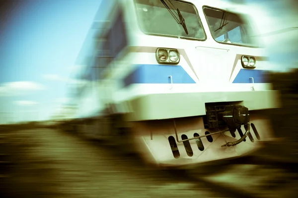 Sfocatura movimento treno — Foto Stock
