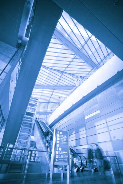 stock image Hall of the airport,modern building concept.