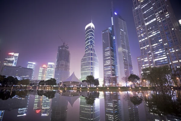 Night view of shanghai — Stock Photo, Image